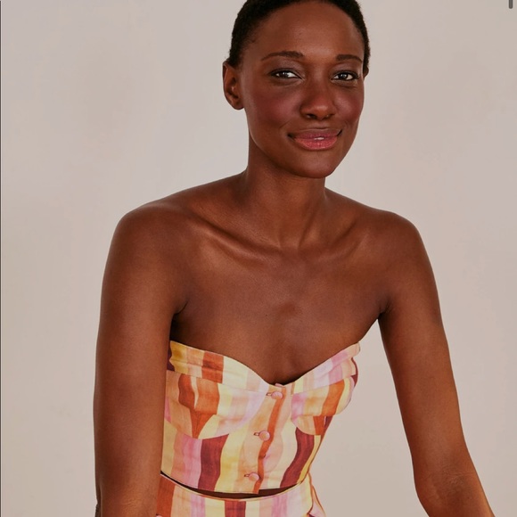 🌸🌺 Farm Rio crop top NWT 🌼🌹 - Picture 2 of 6